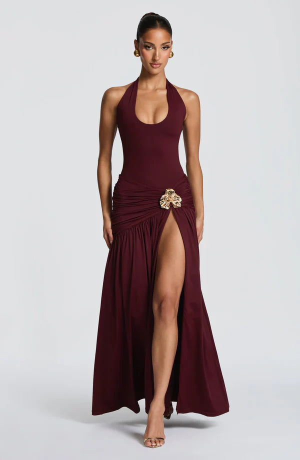 Elegant Maxi Skirt for Women Saira Flowy Long Skirt
