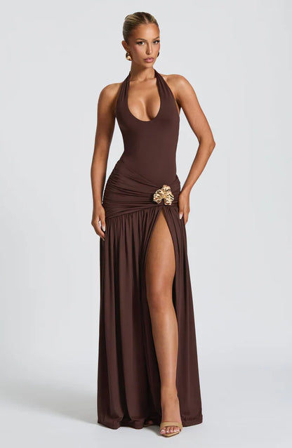 Elegant Maxi Skirt for Women Saira Flowy Long Skirt