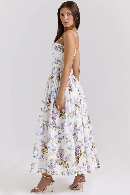 Floral Midi Sundress for Women Velmora Summer Dress